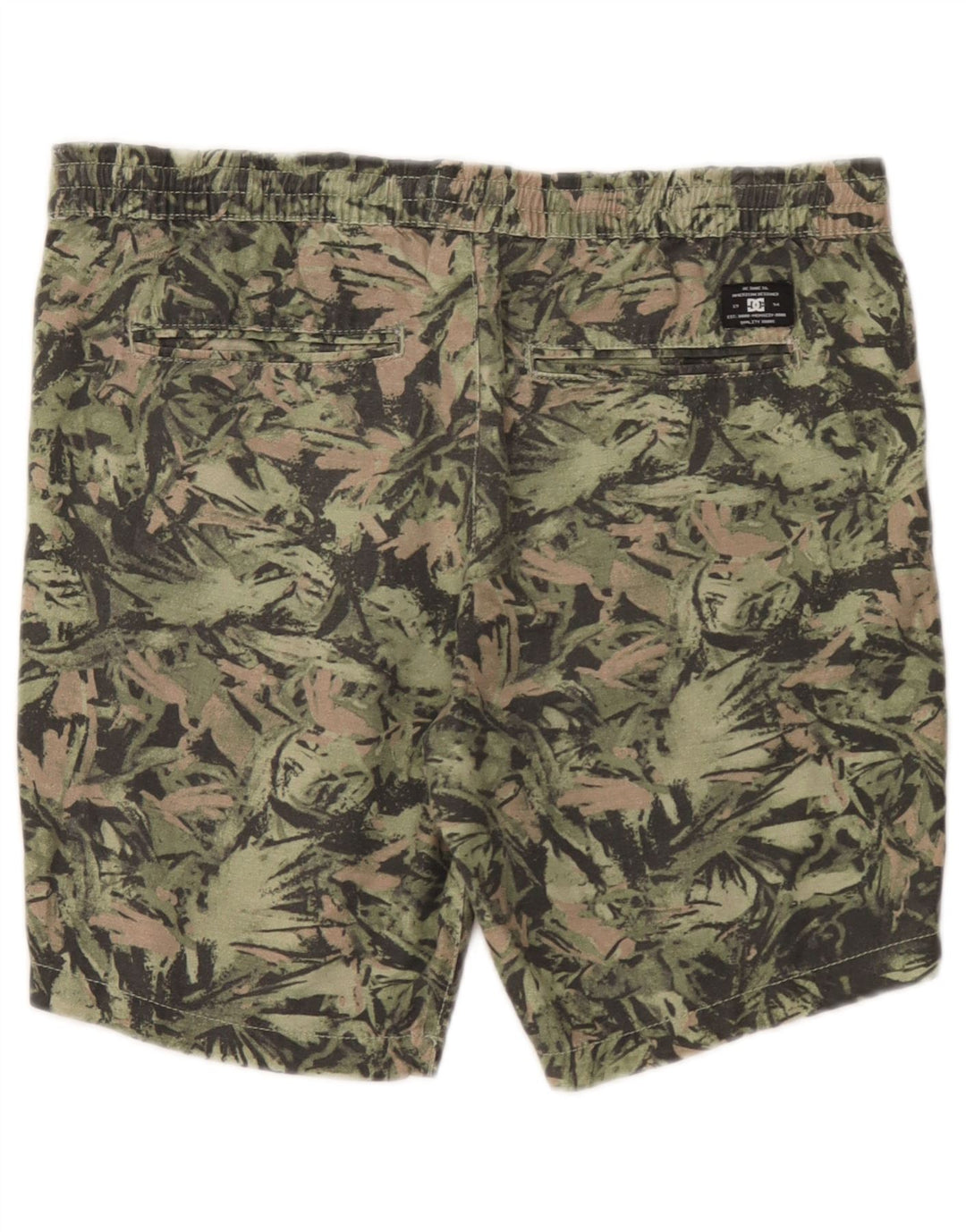 DC Sportsshorts til mænd Små grøn Camouflage Bomuld