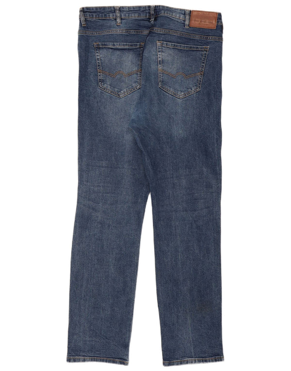 Ben Sherman Straight Jeans til mænd W38 L31 Blå Bomuld