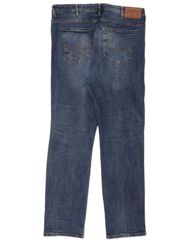 Ben Sherman Straight Jeans til mænd W38 L31 Blå Bomuld