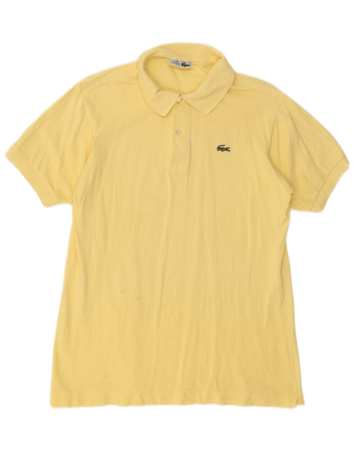 Lacoste herre poloskjorte str. 6 XL Gul bomuld