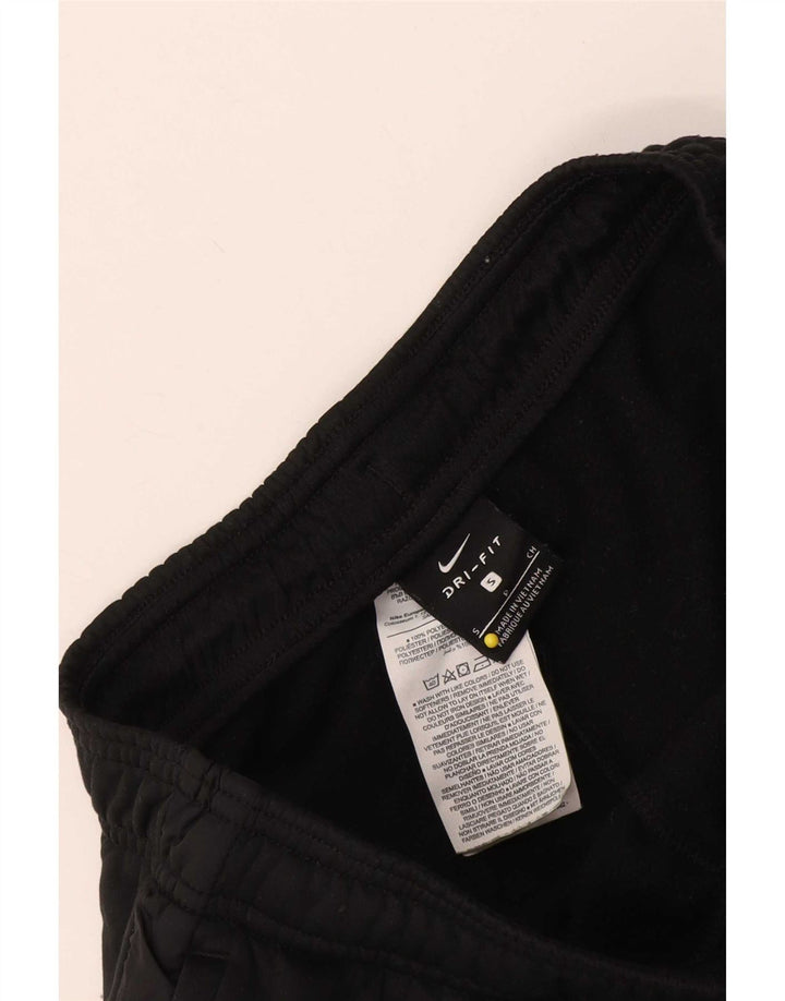 Nike Dame Dri Fit træningsdragt Bukser UK 10 Small Black Polyester
