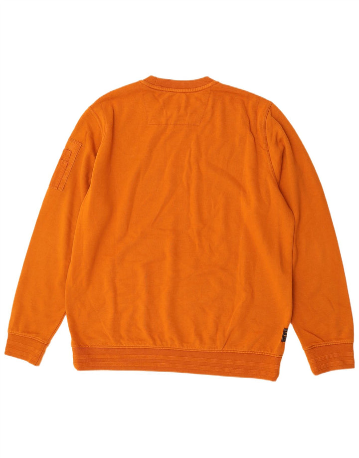 Pme Legend Herre Sweatshirt Jumper 2XL Orange Bomuld