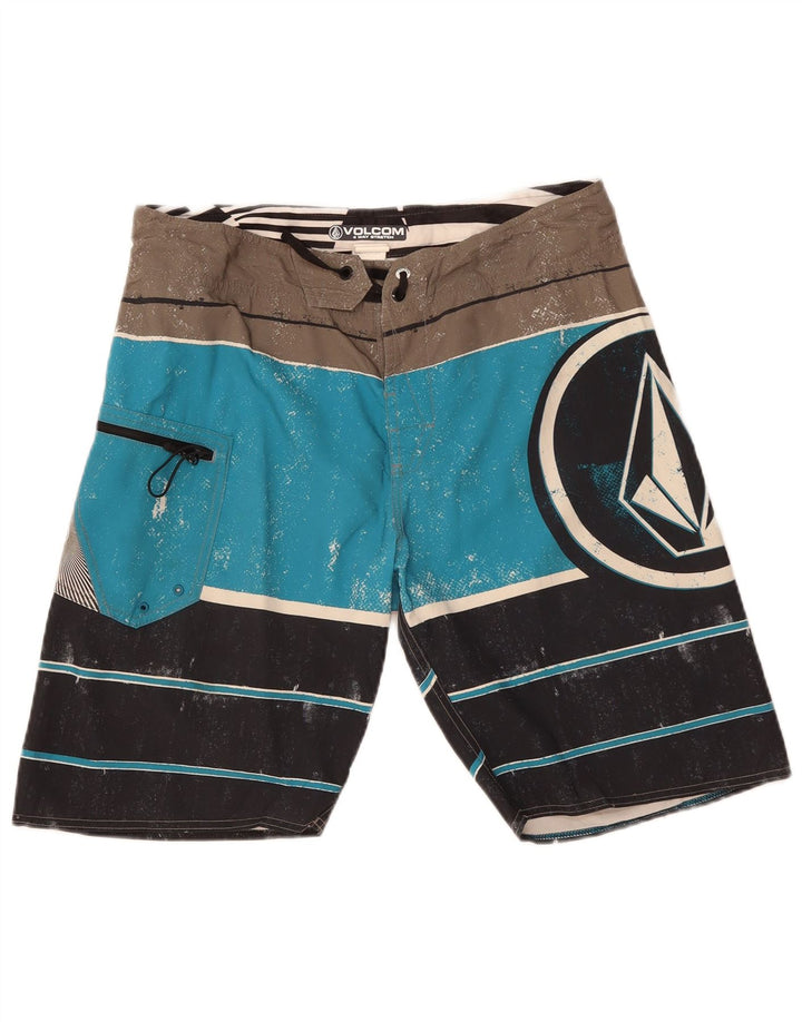 Volcom Badeshorts til mænd Medium Blue Colourblock Polyester