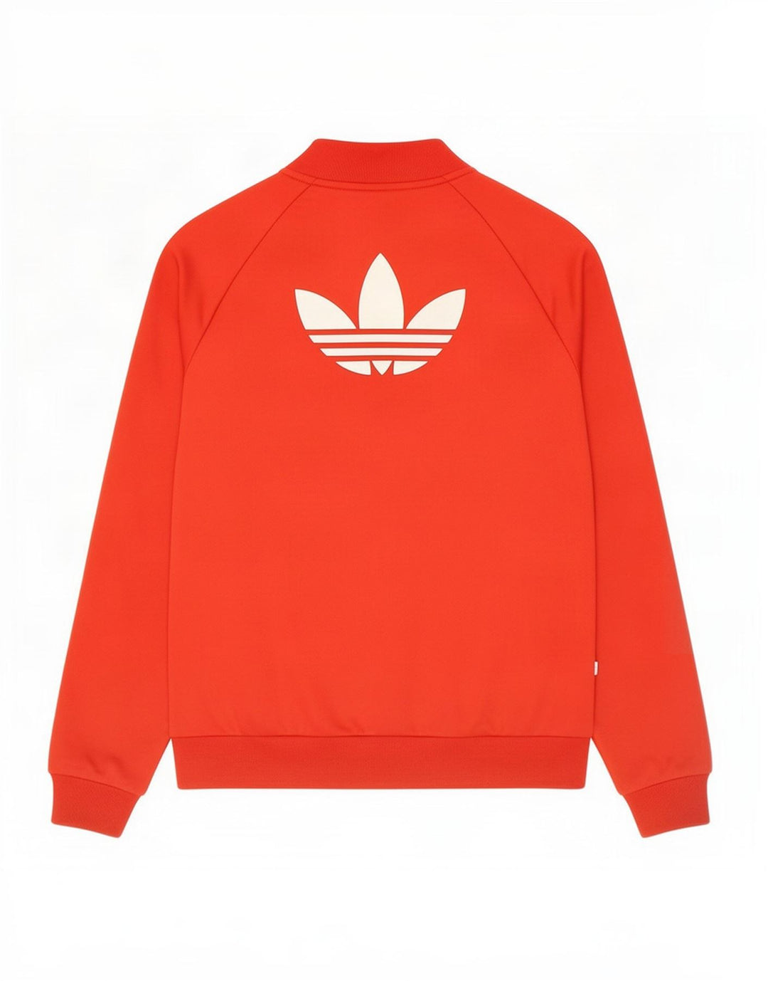 Adidas Dame Grafisk Træningsdragt Topjakke UK 12 Medium Rød Polyester