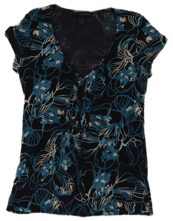 Lacoste Womens Cami Top Size 48 XL Black Cotton