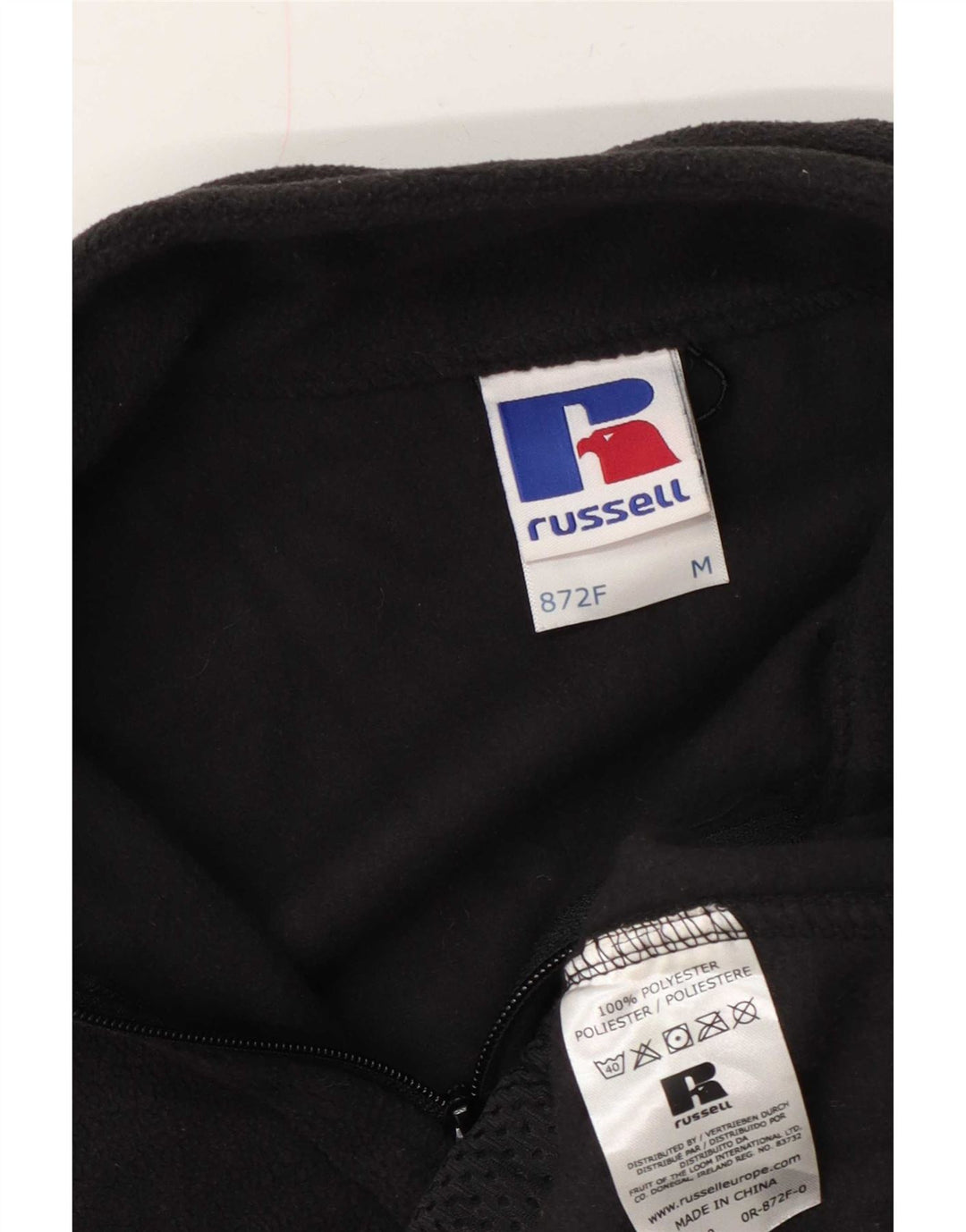 Russell Athletic Herre Fleece Gilet UK 38 Medium Grey Polyester