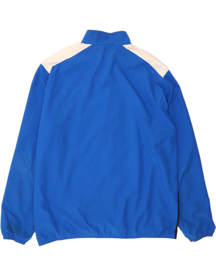 PUMA Mens Tracksuit Top Jacket 3XL Blue Colourblock Polyester Vintage Puma and Second-Hand Puma from Messina Hembry 