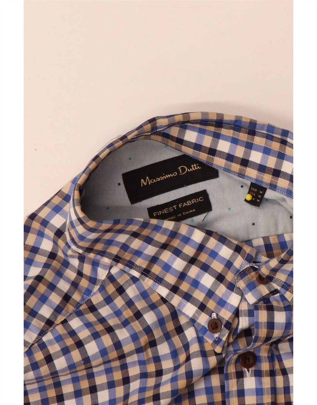 Massimo Dutti Herreskjorte Medium Flerfarvet Gingham