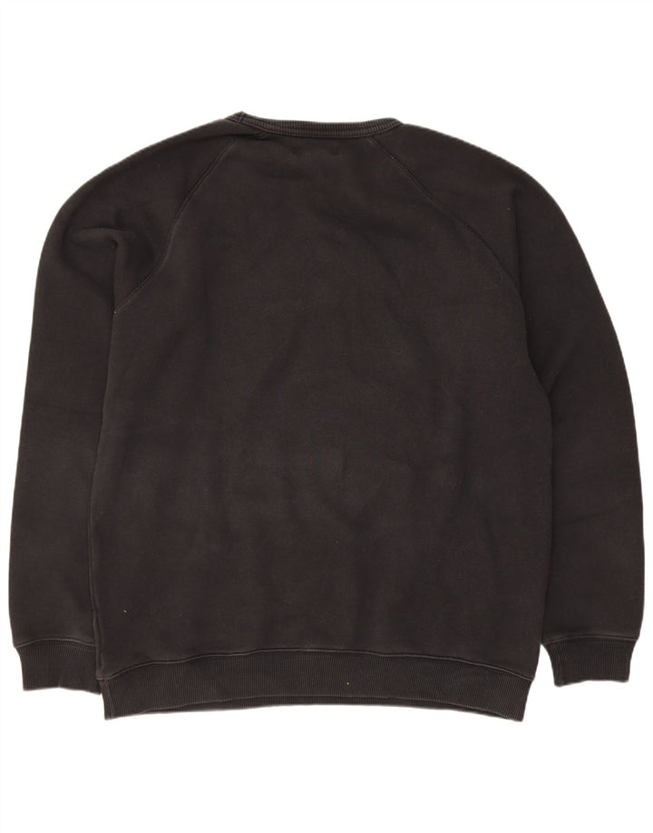 Adidas Herre grafisk sweatshirt Jumper Medium Sort