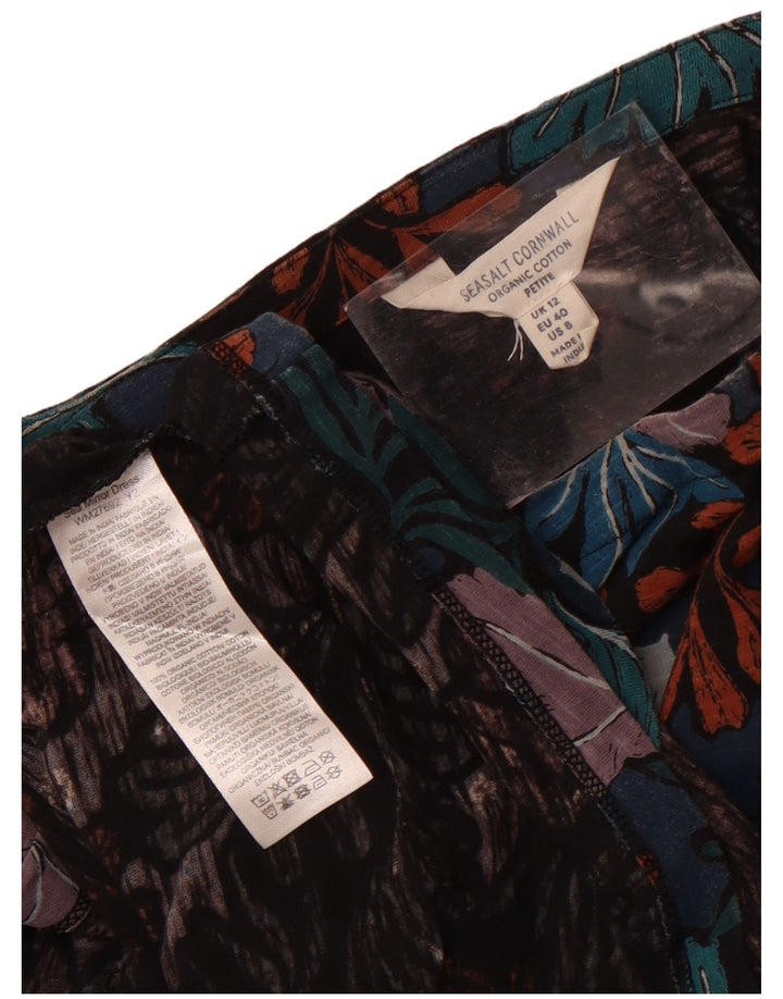 Seasalt Cornwall Dame Basic Kjole UK 12 Medium Flerfarvet Bomuld