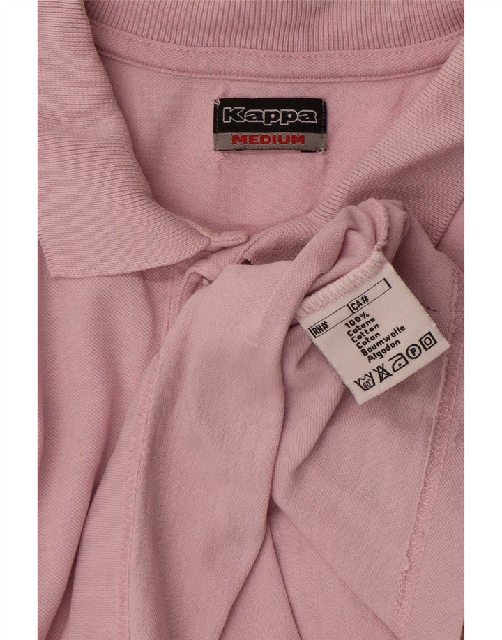 Kappa herre poloshirt Medium Pink Bomuld