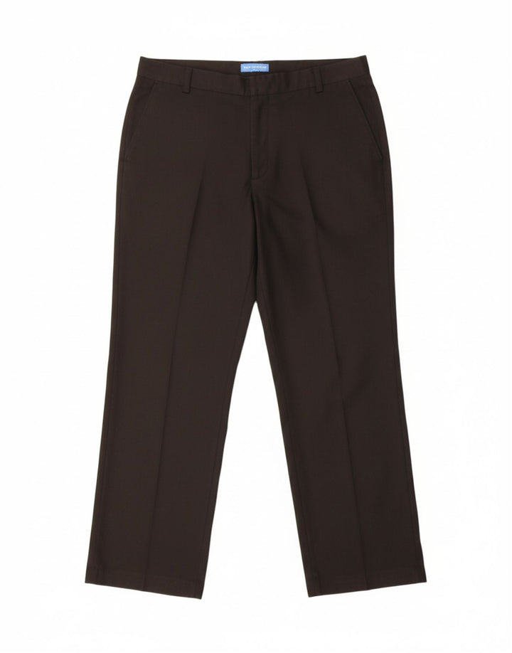 DOCKERS Womens Straight Cropped Trousers W28 L24 Black Vintage Dockers and Second-Hand Dockers from Messina Hembry 