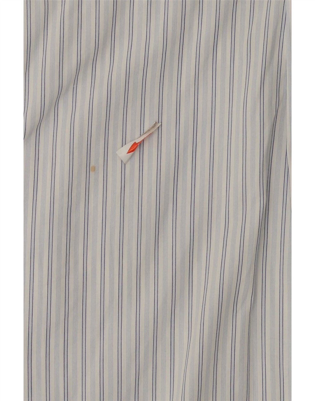 Tommy Hilfiger herreskjorte stor blå nålestribet bomuld