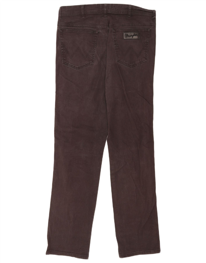 Wrangler Herre Texas Straight Jeans W34 L34 Grå Bomuld