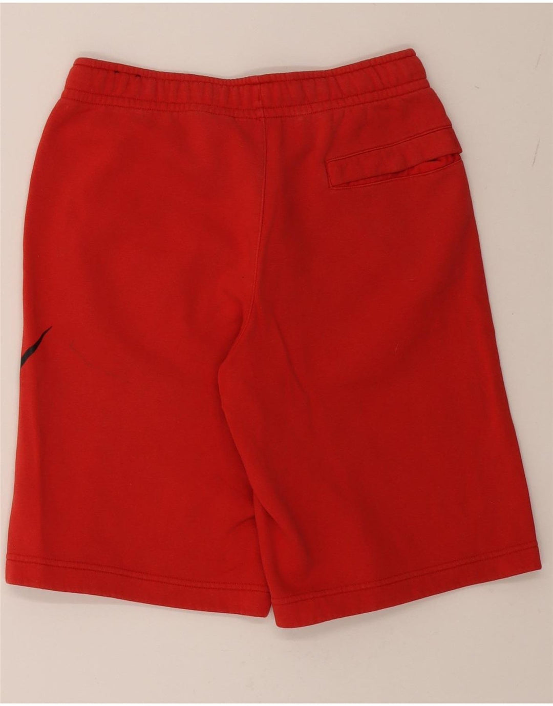 NIKE Mens Graphic Sport Shorts Small  Red Cotton Vintage Nike and Second-Hand Nike from Messina Hembry 