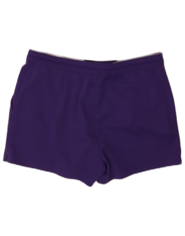 Sergio Tacchini Sportshorts til mænd EU 48 Medium W30 Lilla Polyester
