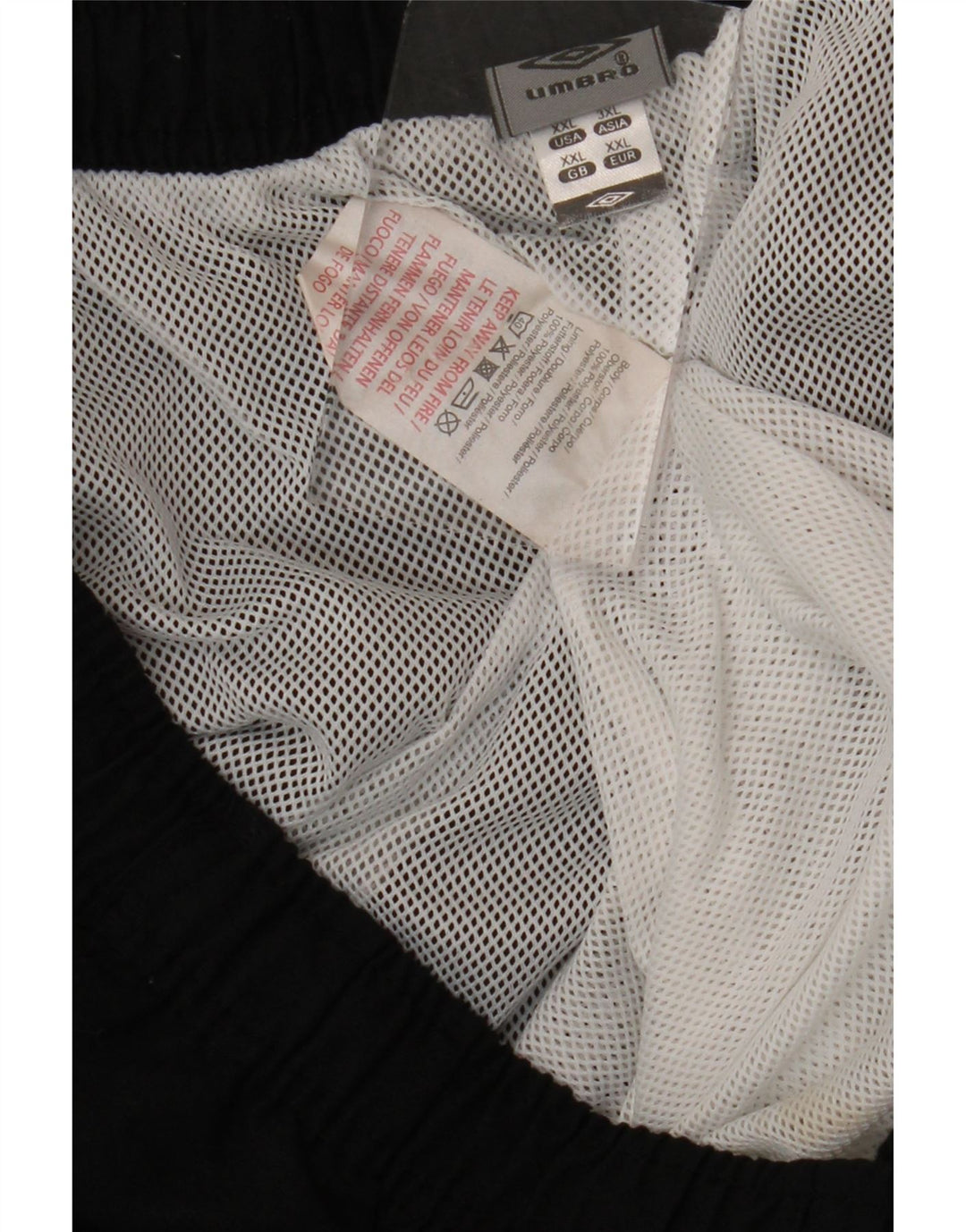 Umbro Herre træningsdragt Bukser Joggers 2XL Sort Polyester