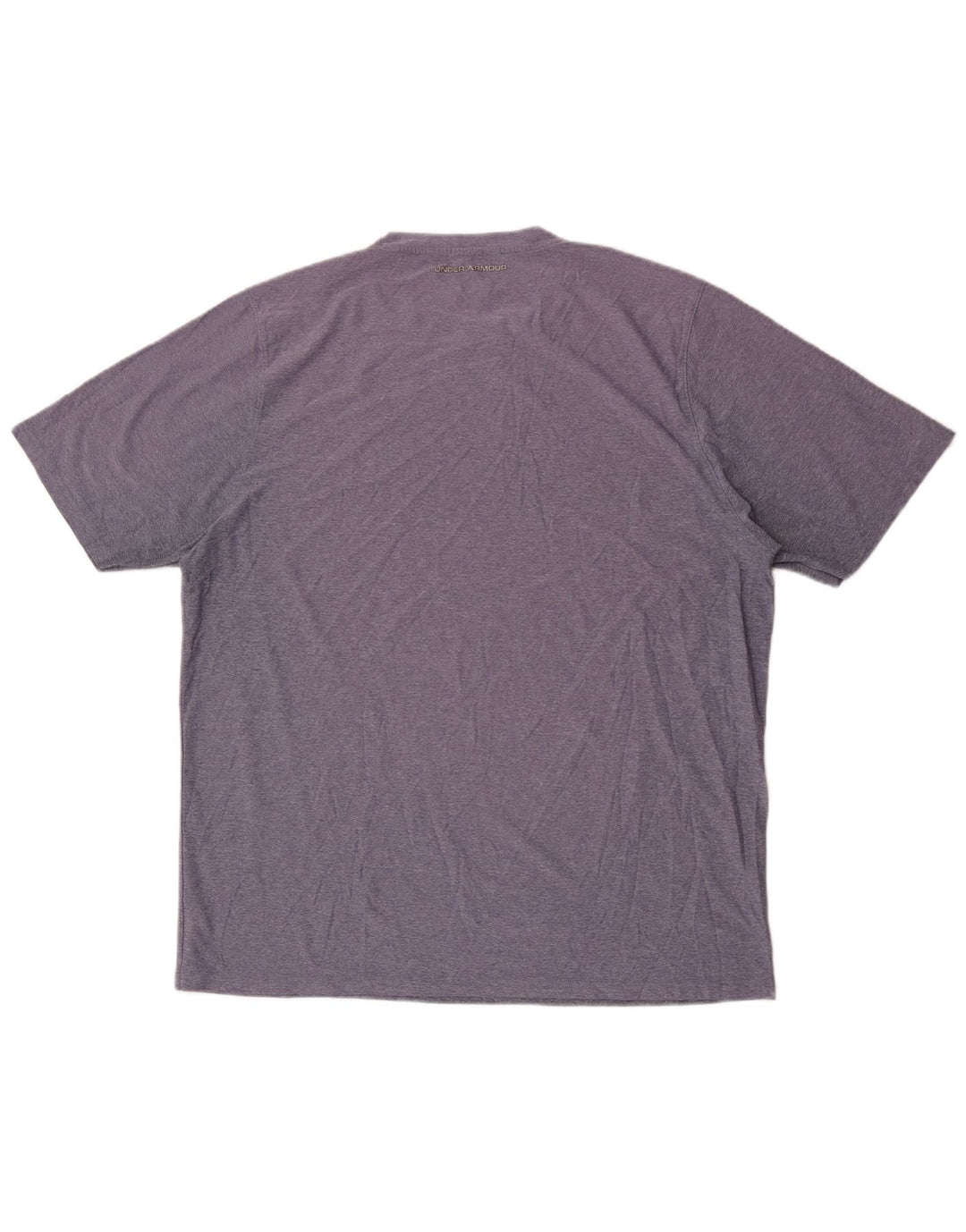 UNDER ARMOUR Herre T-Shirt Top XL Lilla Flecked
