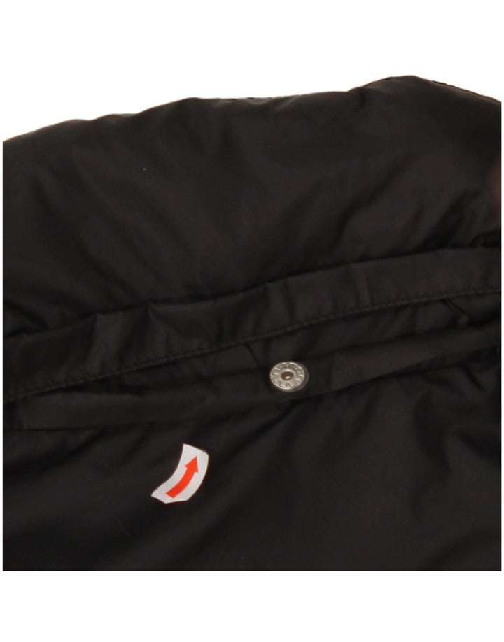GUESS Mens Padded Jacket UK 38 Medium Black Polyamide