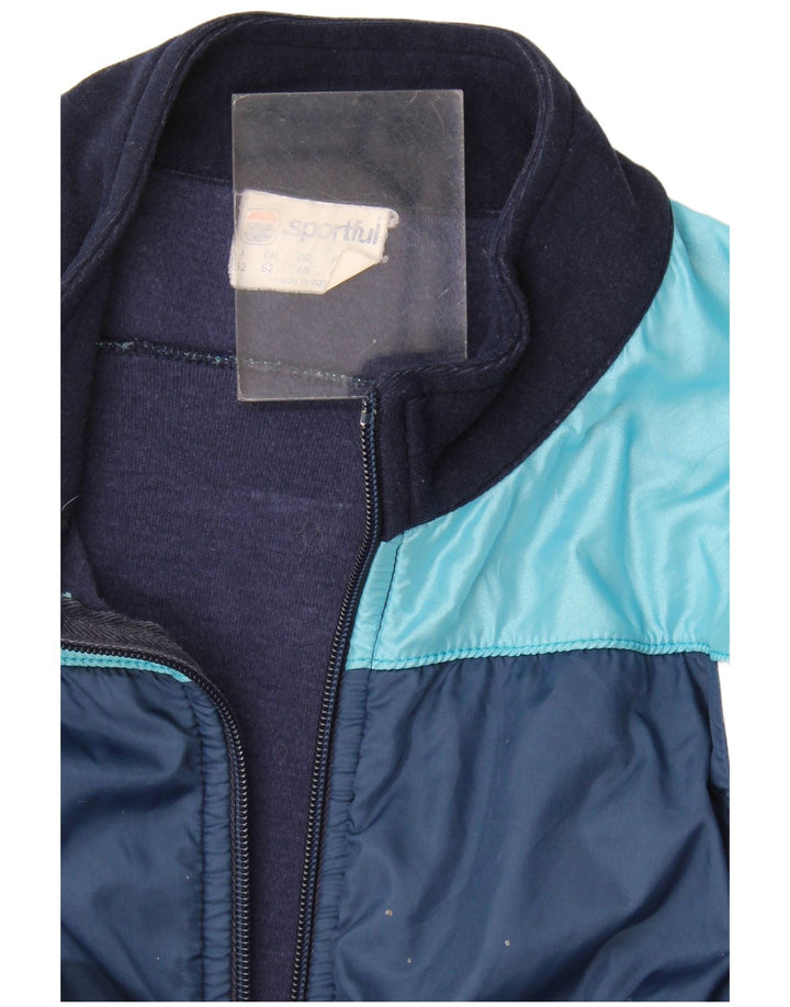 Sportful Herre træningsdragt Topjakke IT 52 Large Navy Blue Colourblock