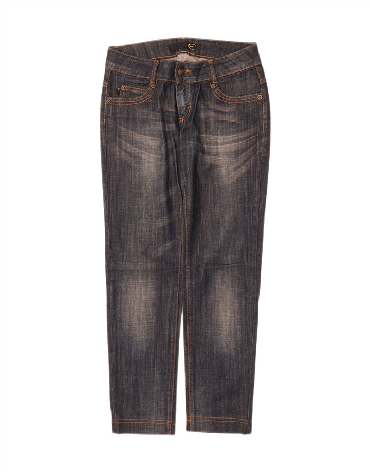 CAVALLI Womens Slim Jeans W28 L28 Blue Vintage Cavalli and Second-Hand Cavalli from Messina Hembry 