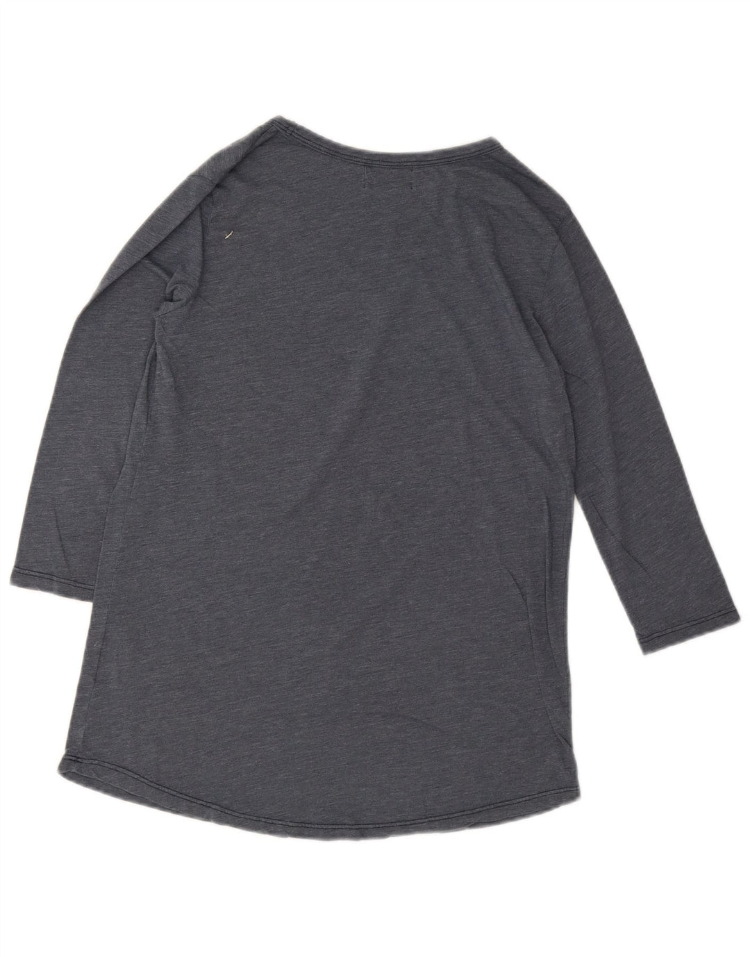 Converse grafisk top til kvinder med 3/4 ærmer UK 14 mellemgrå bomuld