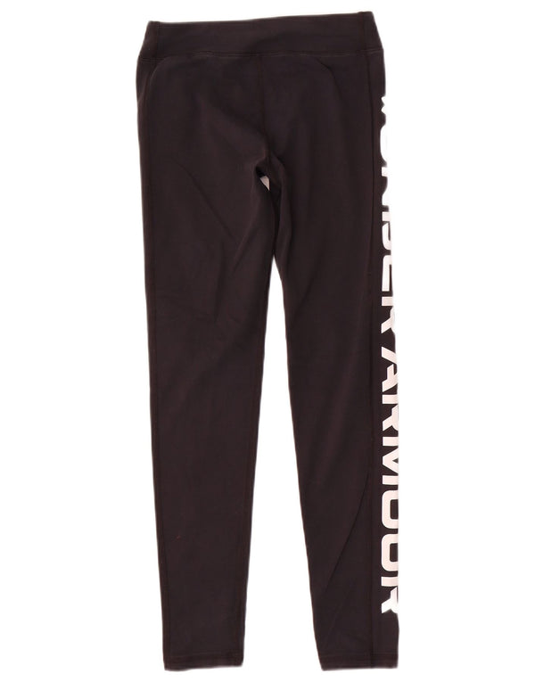 Under Armour piger grafiske leggings 9-10 år medium sort bomuld