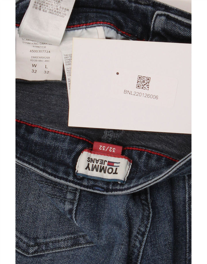 Tommy Hilfiger Herre Slim Jeans W32 L32 Blå