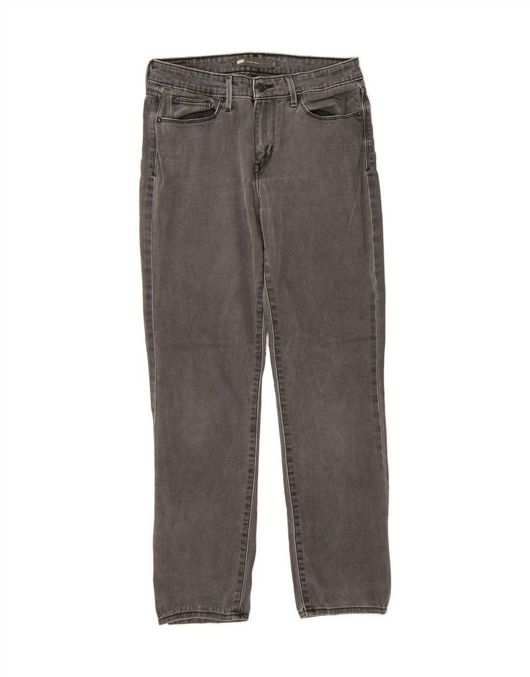 LEVI'S Womens Mid Rise Skinny Jeans US 8 Medium W32 L30 Grey Cotton Vintage Levi's and Second-Hand Levi's from Messina Hembry 