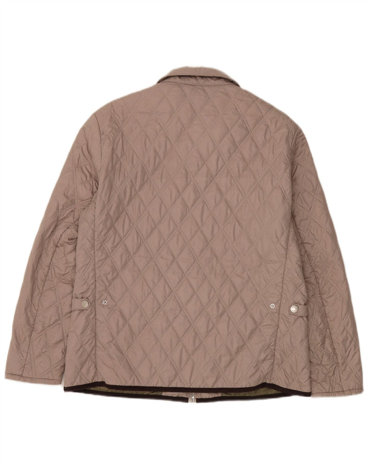 Conte of Florence Quiltet jakke til kvinder UK 16 Large Beige