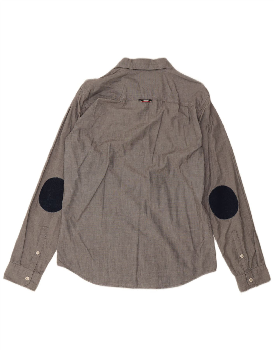 Tommy Hilfiger Herre Regular Fit skjorte Medium Grå Bomuld