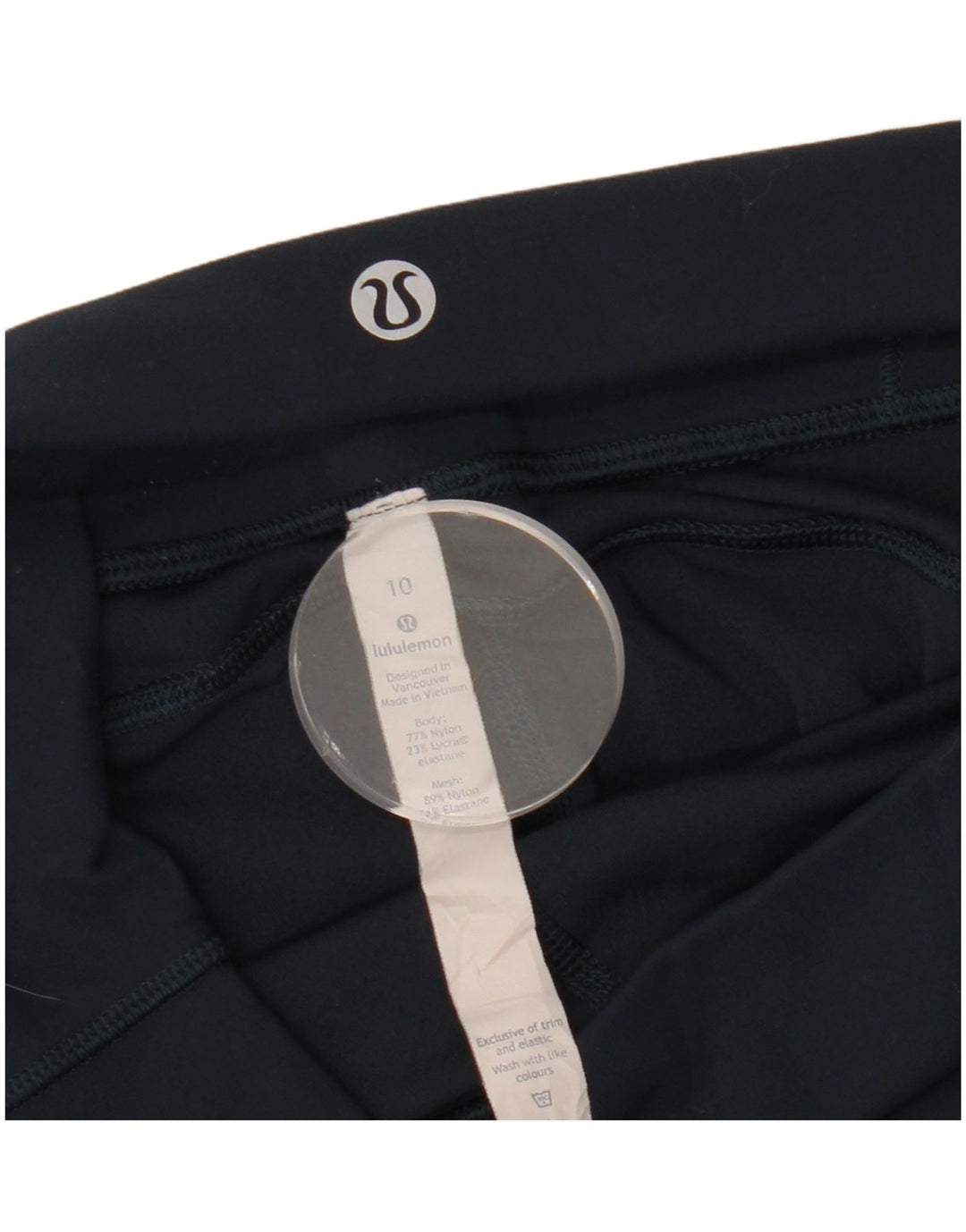LULULEMON Dame Leggings US 10 Large Navy Blue Nylon