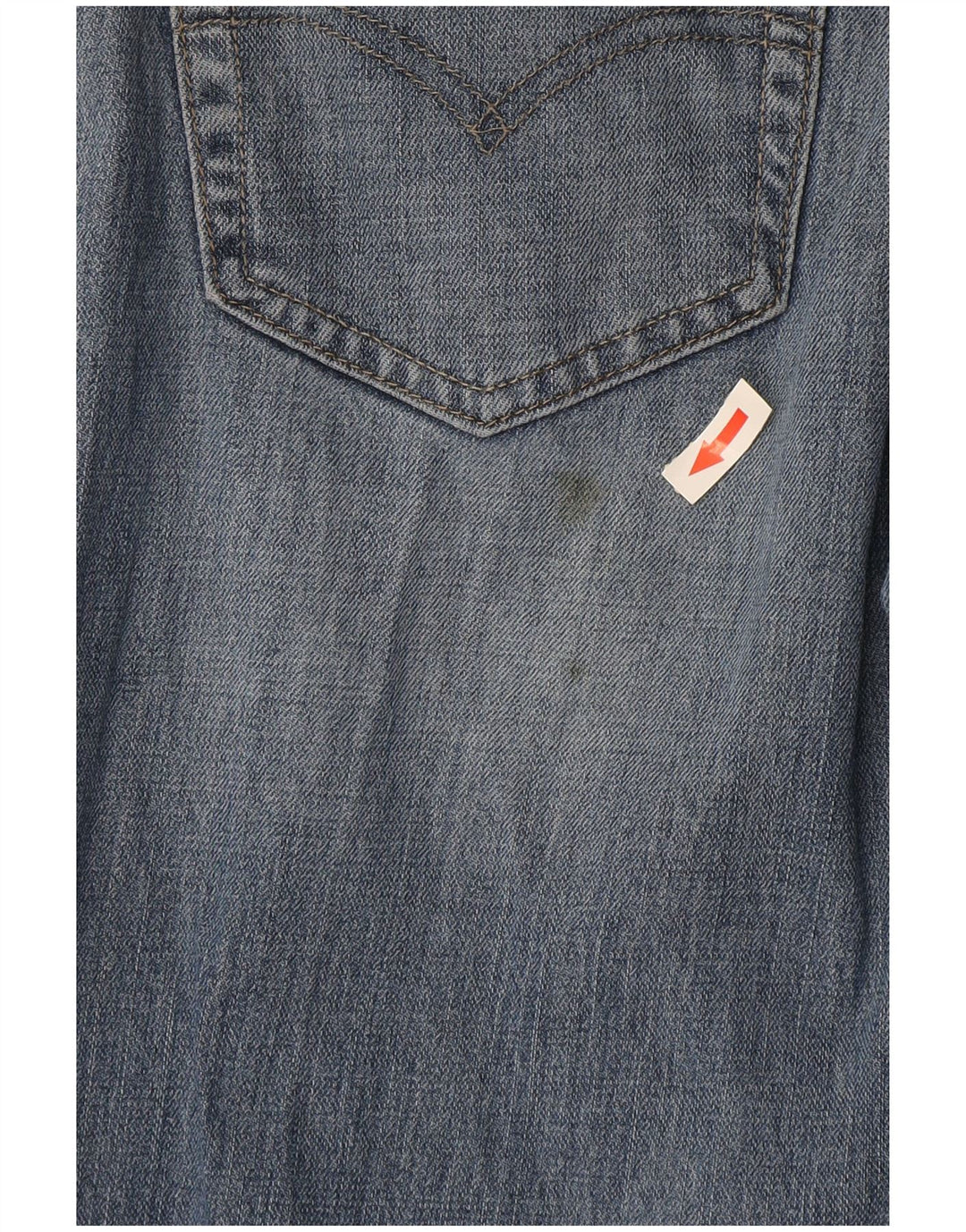 Levi's Slim Jeans til mænd W32 L30 blå bomuld