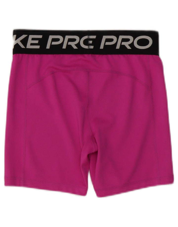 NIKE piger Dri Fit grafiske sportsshorts 13-14 år XL Pink Colourblock