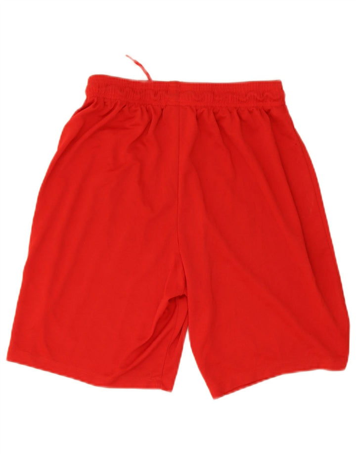 Nike Herre Dri Fit sportsshorts store røde polyester