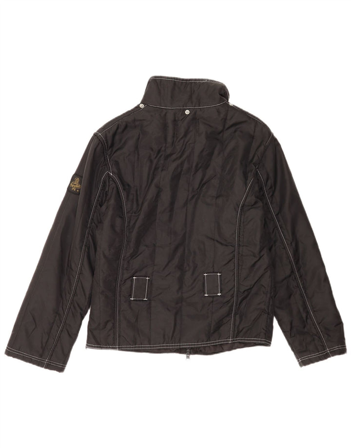 Refrigiwear Dame Regnjakke UK 14 Stor Sort Nylon