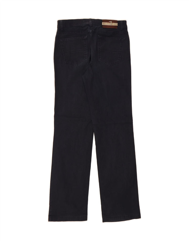 TRUSSARDI Womens Straight Jeans W26 L30  Navy Blue Cotton Vintage Trussardi and Second-Hand Trussardi from Messina Hembry 