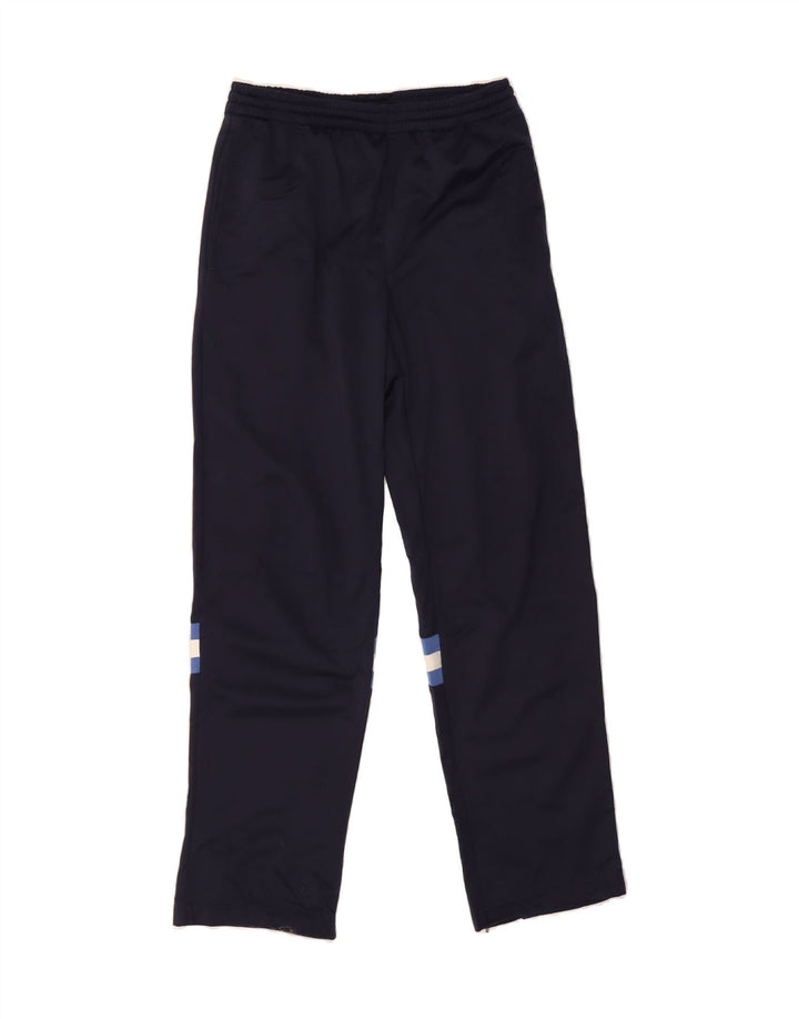 REEBOK Boys Tracksuit Trousers 15-16 Years  Navy Blue Colourblock Vintage Reebok and Second-Hand Reebok from Messina Hembry 