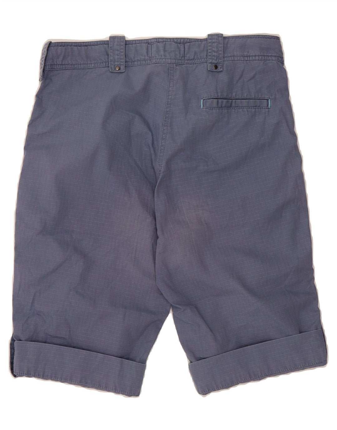 FILA Womens Casual Shorts UK 10 Small W30  Blue Check Vintage Fila and Second-Hand Fila from Messina Hembry 
