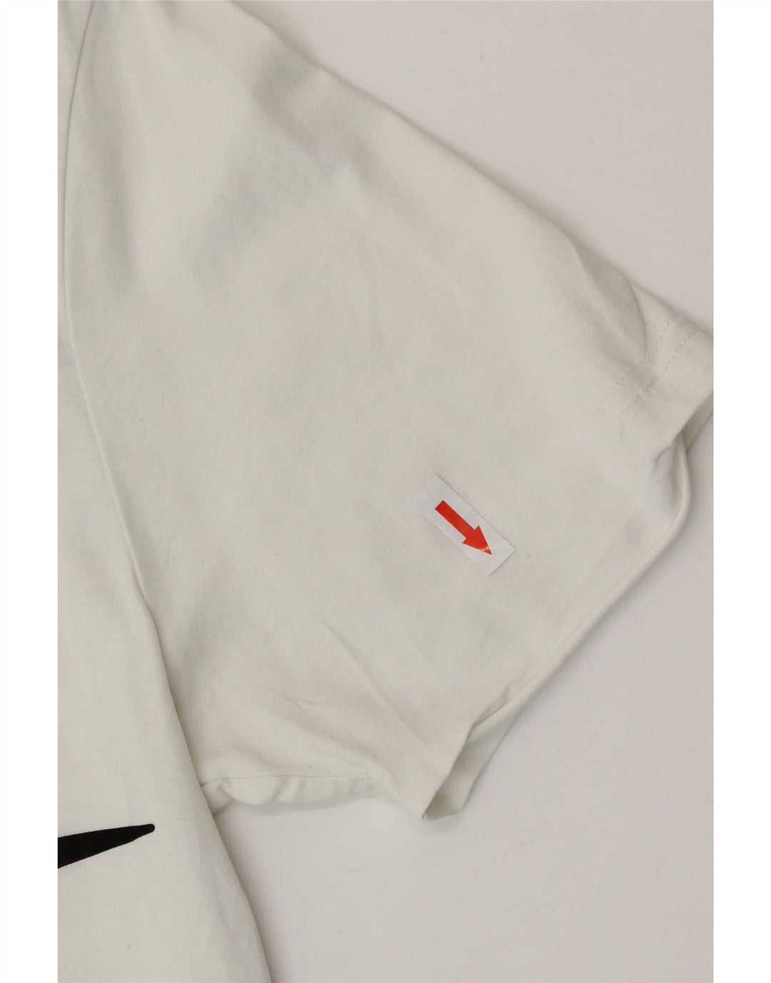 Nike grafisk T-shirt top til kvinder DK 16 Stor off white bomuld