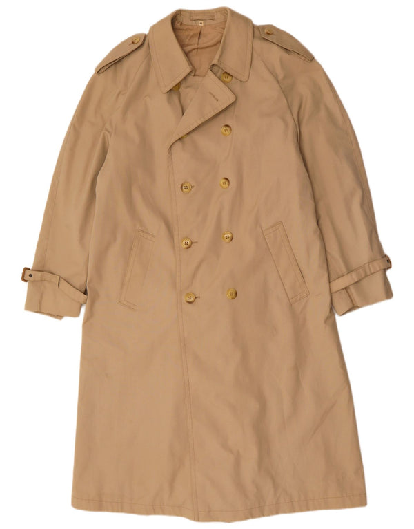 Vintage Trench Coat til mænd UK 44 2XL Beige