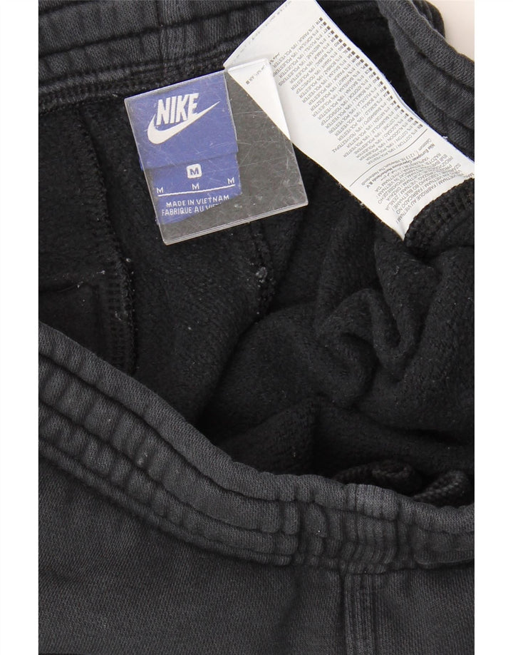 NIKE Mens Tracksuit Trousers Joggers Medium  Black Cotton