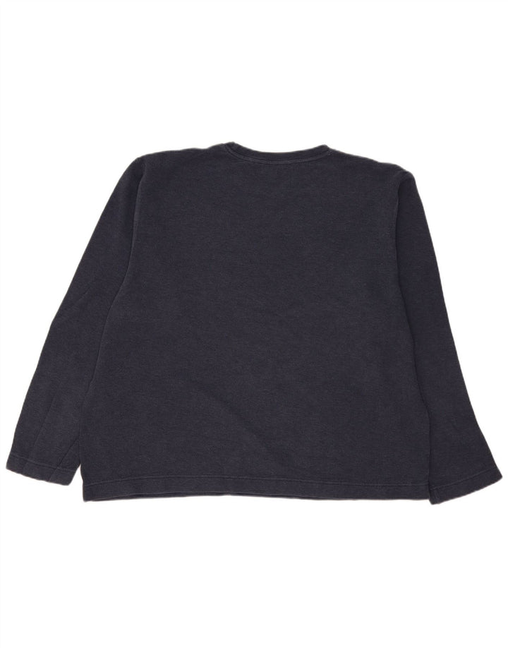 Gap Herre Classic Fit Top Langærmet 2XL Navy Blue