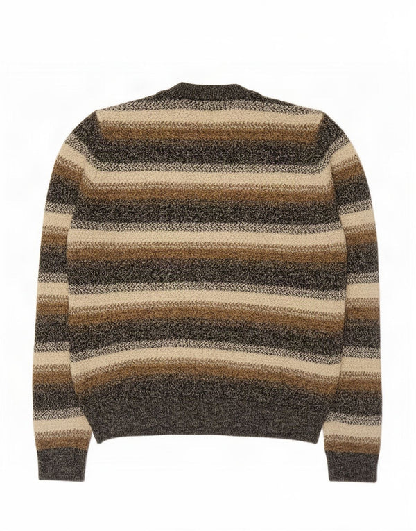 Marks & Spencer Herretrøjetrøje med rund hals, medium flerfarvet stribet
