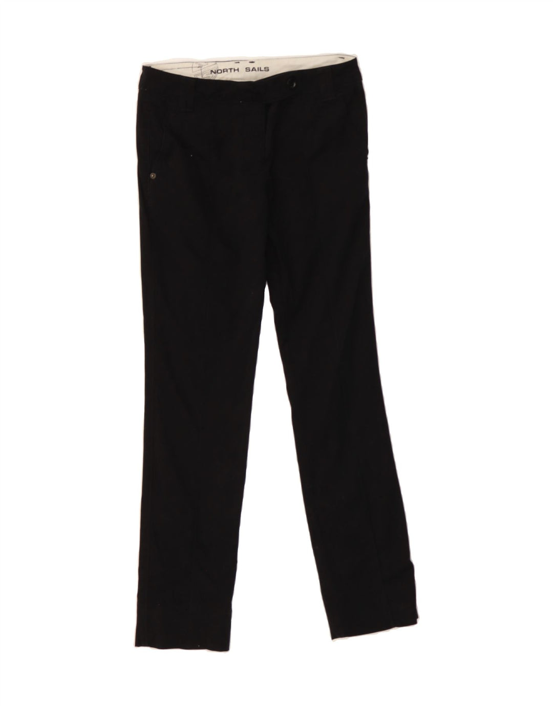 NORTH SAILS Womens Slim Suit Trousers EU 40 Medium W30 L28 Black Cotton Vintage North Sails and Second-Hand North Sails from Messina Hembry 