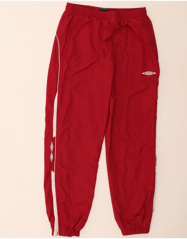 Umbro Herre træningsdragt Bukser Joggers Large Rød Colourblock Polyester