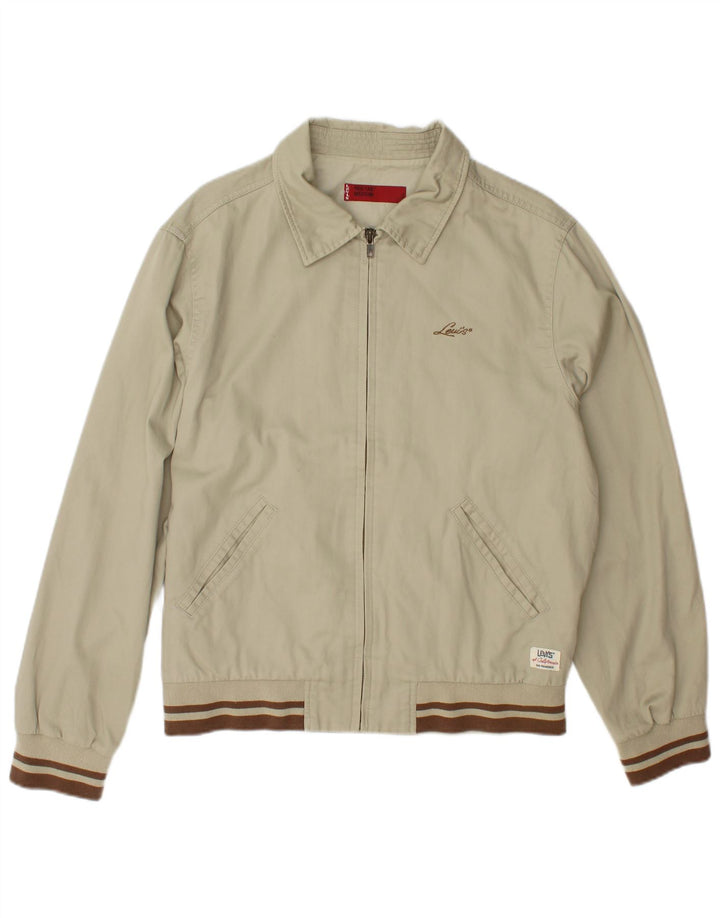 Levi's Bomberjakke til mænd UK 38 Medium Beige Bomuld