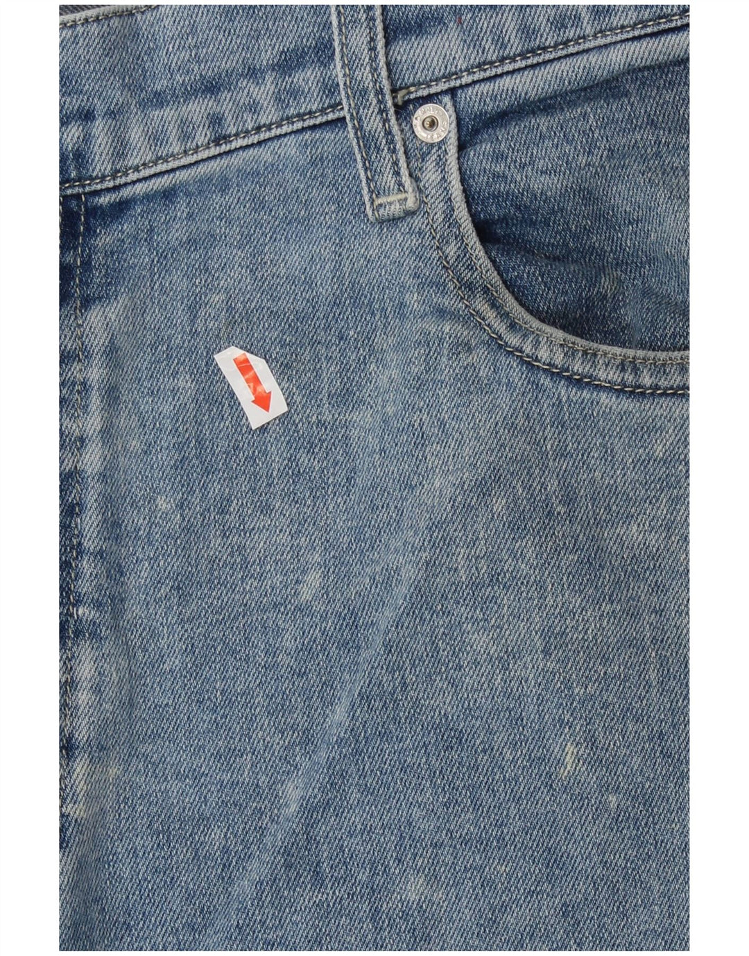 Tommy Hilfiger Herre Slim Jeans W38 L27 Blå Bomuld