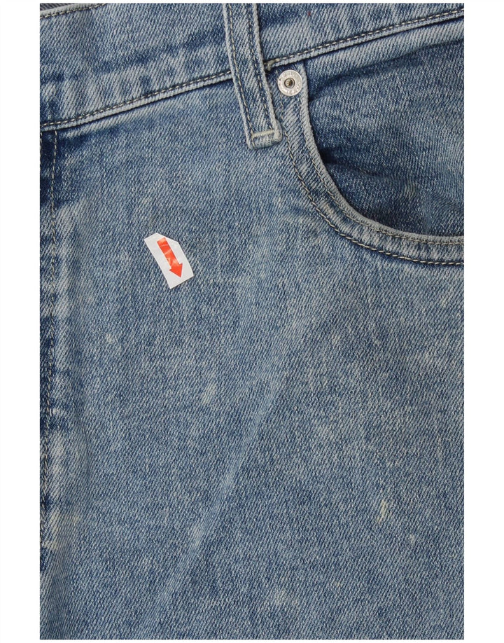 Tommy Hilfiger Herre Slim Jeans W38 L27 Blå Bomuld