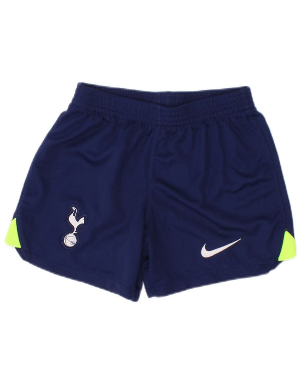 Nike Boys Tottenham Hotspur Sports Shorts 6-7 år XS Navy Blue Colourblock